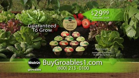 Miracle-Gro Gro-ables TV Commercial created for Miracle-Gro