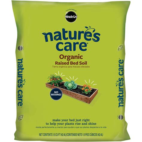 Miracle-Gro Nature's Care Organic Raised Bed Soil logo