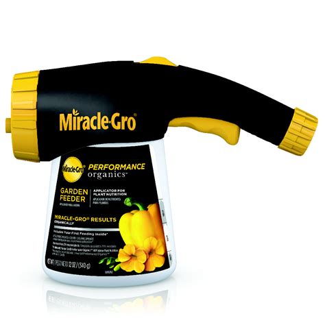 Miracle-Gro Performance Organics Garden Feeder commercials
