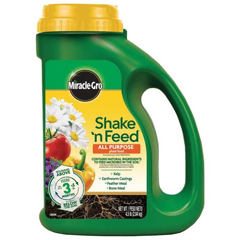 Miracle-Gro Shake 'n Feed All Purpose Plant Food logo