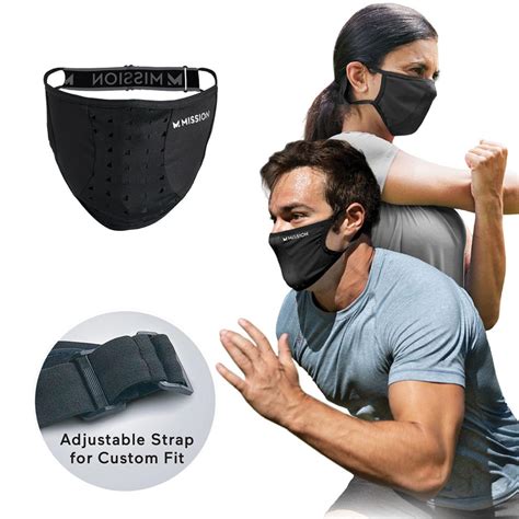 Mission Cooling Adjustable Sports Mask commercials