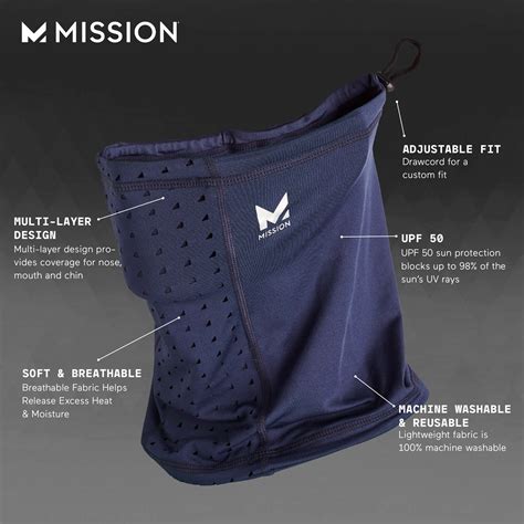Mission Cooling All-Season Adjustable Gaiter commercials