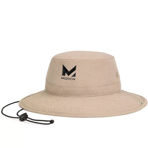 Mission Cooling Bucket Hat logo