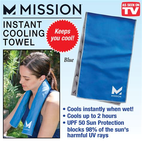 Mission Cooling Original Cooling Towel commercials