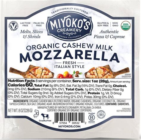 Miyoko's Creamery Organic Cashew Milk Mozzarella commercials