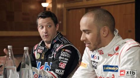 Mobil 1 TV Spot, 'Fans' Featuring Tony Stewart & Lewis Hamilton created for Mobil Gas