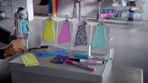 Monster High Designer Booo-Tique TV commercial - Dresses for Frankie
