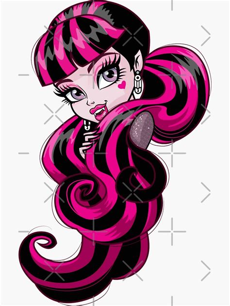 Monster High Extra Tall Ghoul Draculaura logo