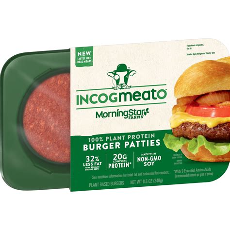 Morningstar Farms Incogmeato Burger Patties logo