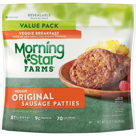 Morningstar Farms Original Sausage Patties