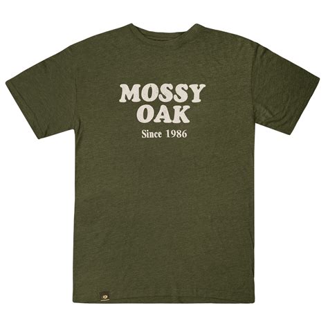 Mossy Oak Since 1986 Tee logo