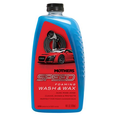 Mothers Polish Speed Foaming Wash & Wax logo