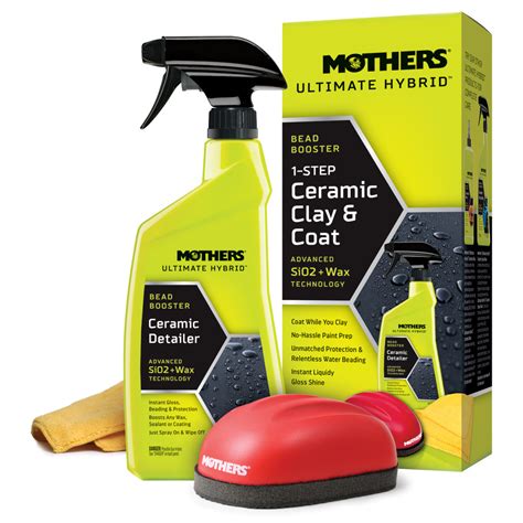Mothers Polish Ultimate Hybrid 1-Step Ceramic Clay & Coat commercials