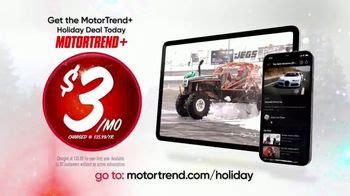 Motortrend+ Cyber Week Deal TV commercial - Get a Head Start on Holiday Savings