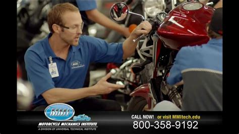 Motorcycle Mechanics Institute TV commercial - In Your Blood