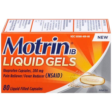 Motrin Liquid Gels