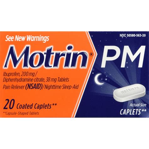 Motrin PM Caplets logo