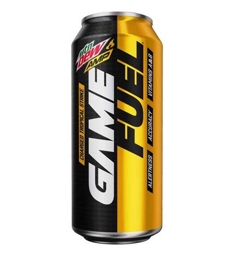 Mountain Dew Amp Game Fuel Charged Tropical Strike