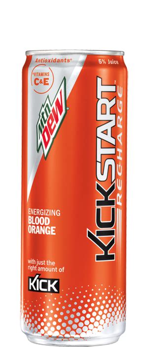 Mountain Dew Kickstart Blood Orange logo
