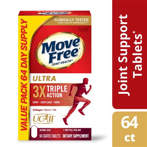Move Free Ultra TV Spot, 'Triple Action Support'
