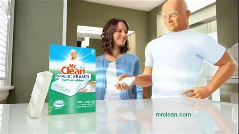 Mr. Clean Magic Eraser TV commercial - Eraser Tips