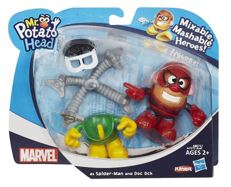Mr. Potato Head Mr. Potato Mixable, Mashable Heroes as Spider-Man and Doc Ock