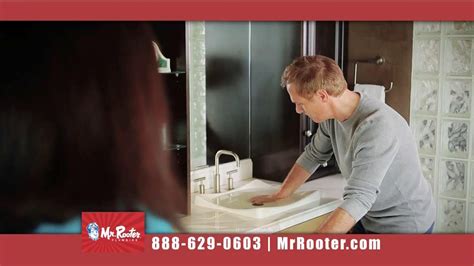Mr. Rooter Plumbing TV commercial - Hair