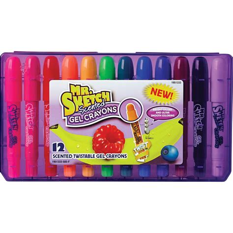 Mr. Sketch Markers Scented Gel Crayons