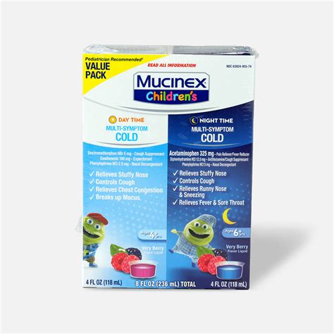 Mucinex Children's Multi-Symptom Cold Liquid logo