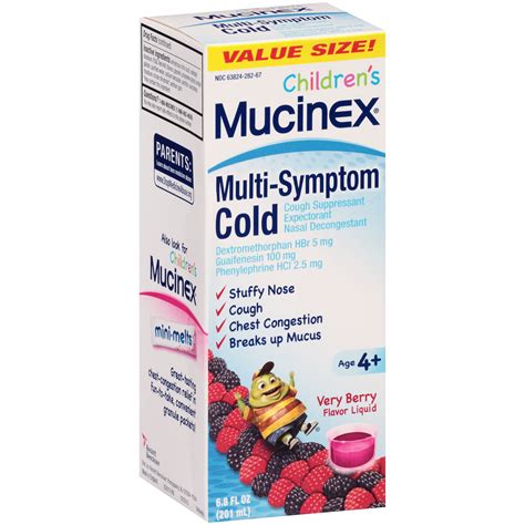 Mucinex Children's Multi-Symptom Cold Liquid logo