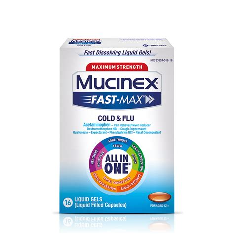 Mucinex Fast-Max Cold & Flu All-in-One commercials