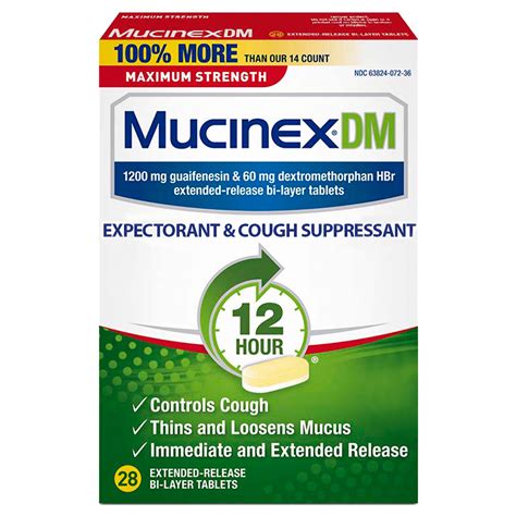 Mucinex Maximum Strength DM Tablets