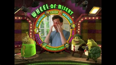 Mucinex TV Spot, 'Wheel of Misery' featuring Andy Milder