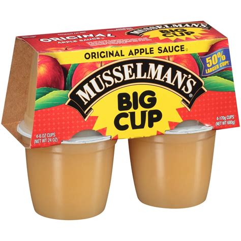 Musselman's Big Cup Original commercials