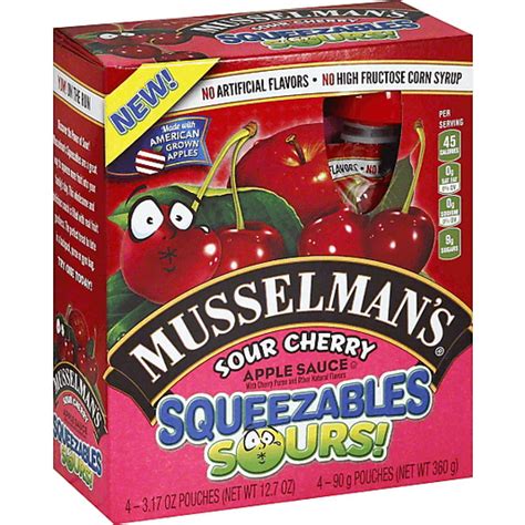 Musselman's Squeezable Sours Sour Cherry commercials