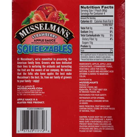Musselman's Squeezables Strawberry commercials
