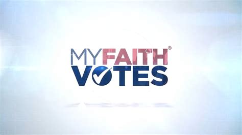 My Faith Votes TV commercial - Last Year