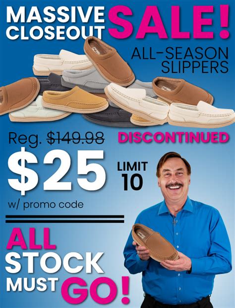 My Pillow Biggest My Slipper Closeout Sale Ever TV Spot, 'Exclusive Four-Layer Design'