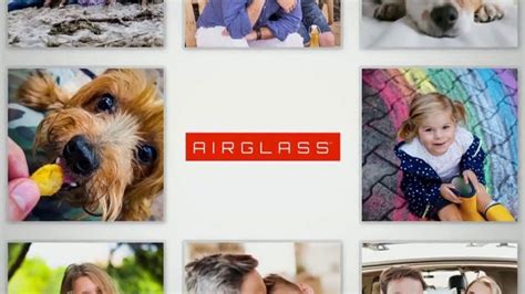 MyPhoto Airglass TV commercial - Stickable, Light and Clear