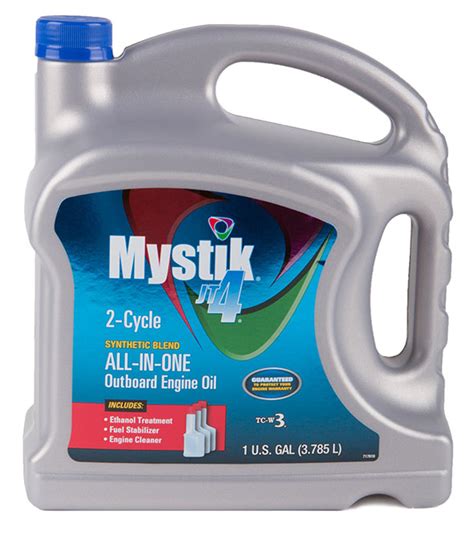 Mystik Lubricants JT-4 All-In-One Outboard Engine Oil logo