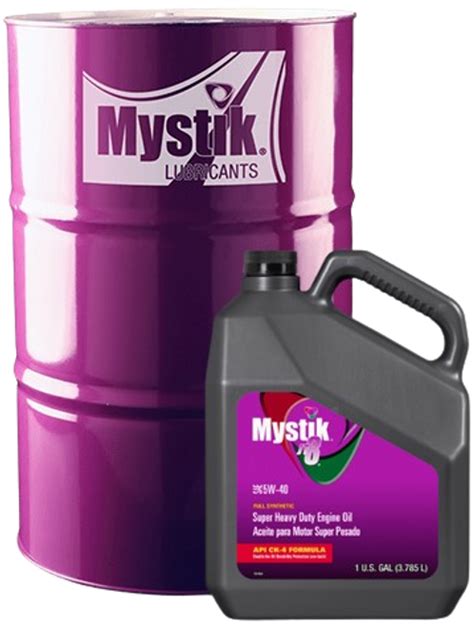 Mystik Lubricants JT-8 Full Synthetic Super Heavy Duty Engine Oil logo