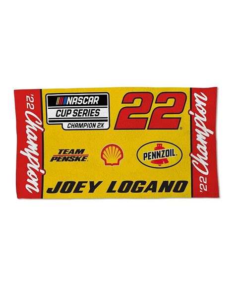 NASCAR Joey Logano WinCraft 2022 NASCAR Cup Series Champion Locker Room Towel commercials