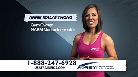 NASM Certified Personal Trainers TV Spot, 'Sports Medicine' created for National Academy of Sports Medicine (NASM)