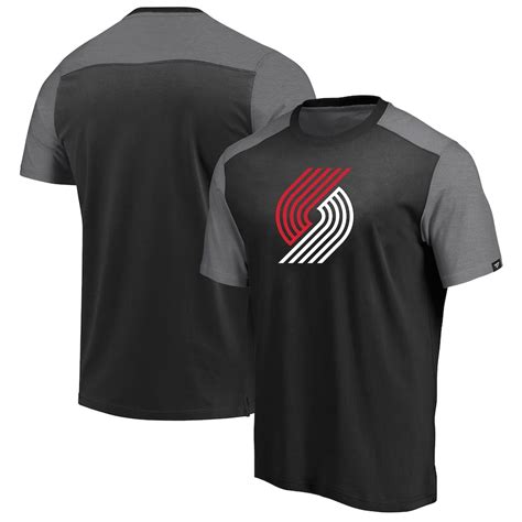 NBA Store Men's Portland Trail Blazers Fanatics Branded Black Hometown T-Shirt