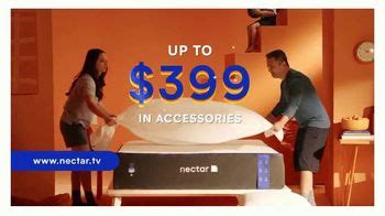 NECTAR Sleep Summer Time Snooze Memorial Day Sale TV Spot, 'Up to $399 in Accessories'