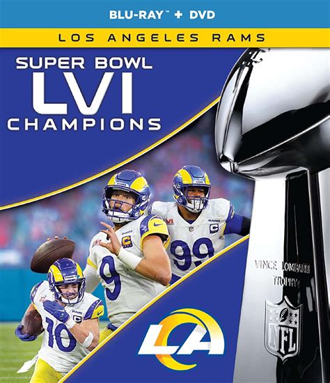 NFL Films Home Entertainment Super Bowl LVI Champions Blu-ray & DVD logo