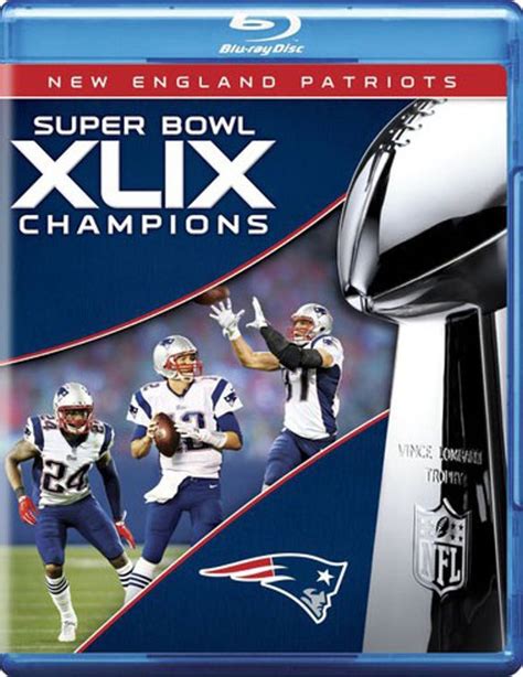 NFL Films Home Entertainment Super Bowl XLIX Champions Blu-ray logo