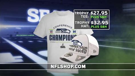 NFL Shop Seahawks Conference Champions Gear TV commercial - NFC Champions