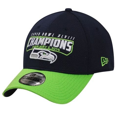 NFL Shop Seahawks Super Bowl XLVIII Champions Hat logo