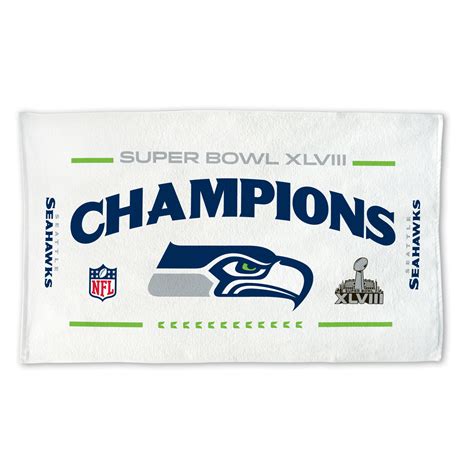 NFL Shop Seahawks Super Bowl XLVIII Champions Towel